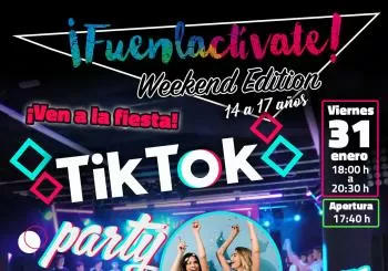 FIESTA FUENLACTIVATE TIKTOK PARTY en Fuenlabrada