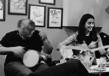 Eleni Pertselaki i Anatoliko Karavani I TRÀD 38 en Barcelona
