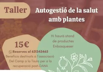 Autogestió de la salut amb plantes en Albal