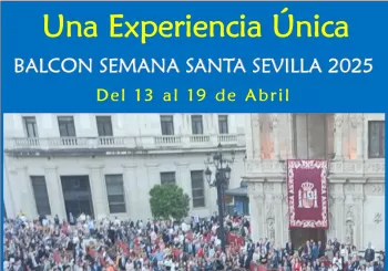 EXPERIENCIA BALCÓN SEMANA SANTA SEVILLA 2025