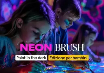 Neon Brush Kids: un'esperienza artistica per tutta la famiglia en Milano