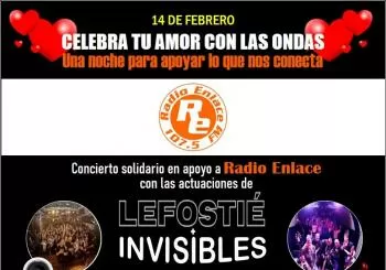 Concierto Solidario Apoyo Radio Enlace - Lefostié + Invisibles en Madrid