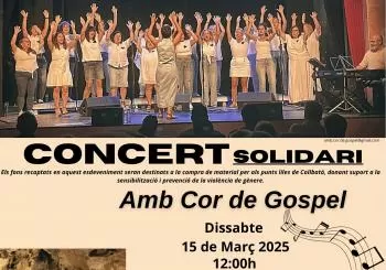 Concert de Amb Cor de Gòspel d'Abrera en Collbatò