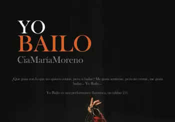 YO BAILO - CIA. MARÍA MORENO - APIRILAK 11 DE ABRIL - D8 SORKUNTZA FAKTORIA en Zorroza, Bilbao.