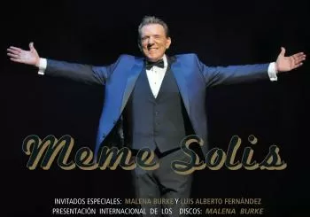 Meme Solis. Invitados Malena Burke y Luis Alberto Fernández en Madrid