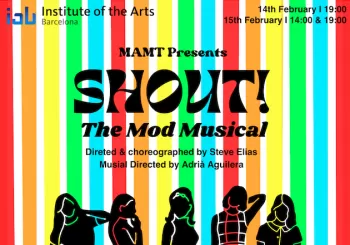 SHOUT! The Mod Musical - IAB MT Performance - Photography and recording of this performance are not allowed due to copyright regulations en Sitges