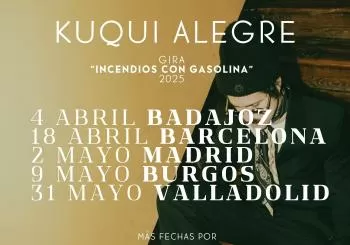 Kuqui Alegre - Concierto Badajoz