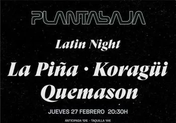 Latin Night : La Piña + Korawi + Quemasón en Granada