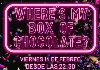 WHERE ́S MY BOX OF CHOCOLAT