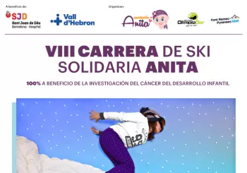 VIII Carrera de Esquí Solidaria Anita en Font-Romeu