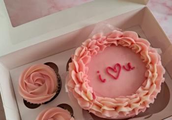 Pack dulce San Valentín de La Pastelera Rosa en Madrid
