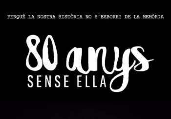80 anys sense ella en Barcelona