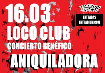 16.03: LOCO CLUB. Concierto Benéfico en 46008 València, Valencia