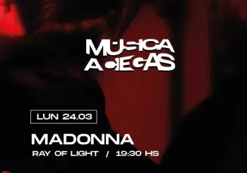 Música a Ciegas: Madonna, Ray of Lights en BARCELONA