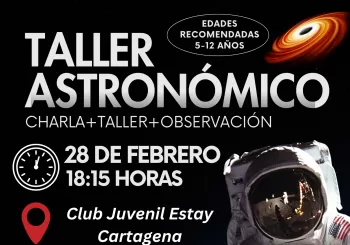 Taller Astronómico Club Estay en Cartagena