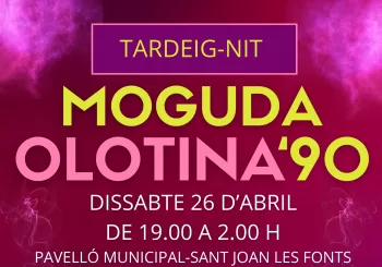 Festa del Roser 2025 -Moguda Olotina bars '90 i Mina Ritz en Sant Joan les Fonts