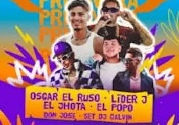 FIESTA DE LA PRIMAVERA - OSCAR EL RUSO - LÍDER J - EL JHOTA - EL POPO en LOS BARRIOS