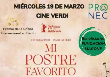 CINE SOLIDARIO PRONEC en Barcelona