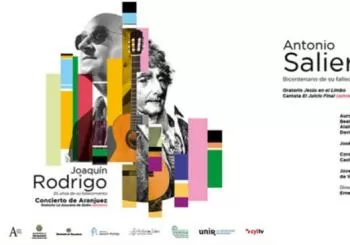 Concierto Extraordinario Aniversario Joaquín Rodrigo y Antonio Salieri en Madrid
