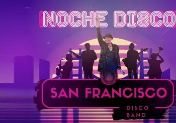 San Francisco disco band, la mejor musica disco en vivo en México