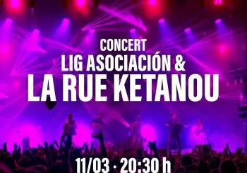 LIG EVENT : Concierto Rueketanou en Barcelona