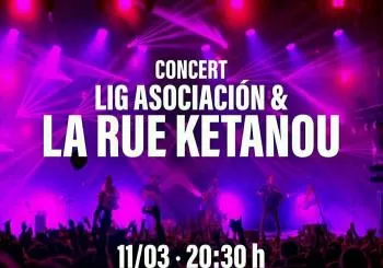 LIVE MUSIC : LIG ASOCIACION + LA RUE KETANOU en Barcelona