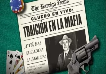 Cluedo en vivo: traición en la mafia Madrid