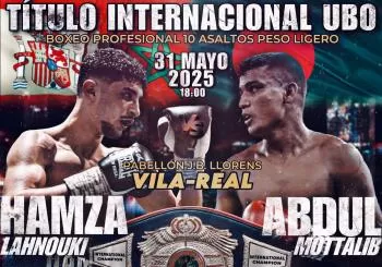 BOXEO TÍTULO INTERNACIONAL UBO EN VILA REAL