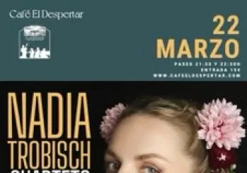 NADIA TROBISCH CUARTETO- Jazz, neosoul y folclore en MADRID