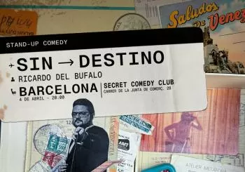 Ricardo Del Bufalo - Sin Destino - stand-up comedy en Barcelona