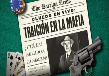 Cluedo en vivo - traición en la mafia en Madrid
