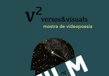 Proyección muestra de videopoesía, festival NUDO en Barcelona
