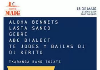 Festival MAIG 2019. En Sant Gallard (les Piles)