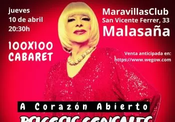 Psicosis Gonsales: A Corazón Abierto • 10 de abril en Madrid