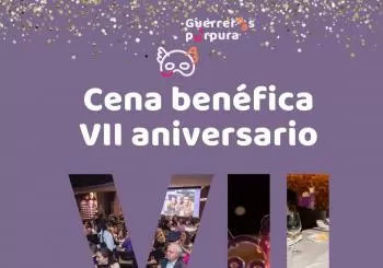 CENA BENÉFICA VII ANIVERSARIO GUERREROS PURPURA en MADRID