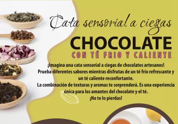 SÁBADO 29 ABRIL - CATA SENSORIAL A CIEGAS CHOCOLATE Y TÉ en ALBACETE