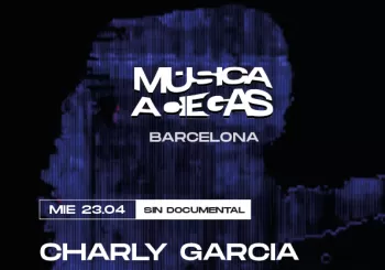 Música a Ciegas: Charly García, Parte de la Religión BARCELONA