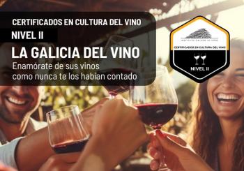 CERTIFICADOS EN CULTURA DEL VINO Nivel II_ La Galicia del vino. Enamórate de sus vinos como nunca te los habían contado en Santiago de Compostela