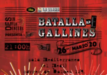 BATALLA DE GALLINES 26/03. En Barcelona