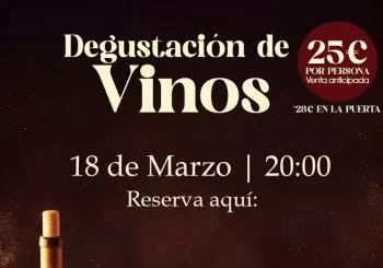 DEGUSTACION DE 5 VINOS ESPAÑOLES EL SOMMELIER & JAZZTÀBÉ en IBIZA