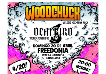 Woodchuck + Deafbird - Sala Freedonia en Barcelona