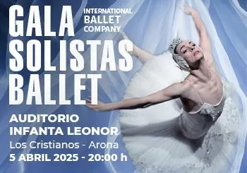 Gala de Solistas de la Danza Clásica en Tenerife (Arona)