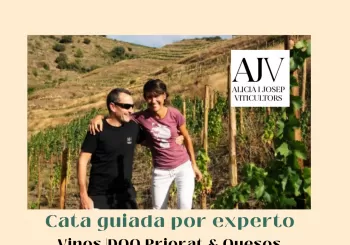 Cata guiada con Alice y Josep Viticultors– La esencia del Priorat en Mollet del vallés