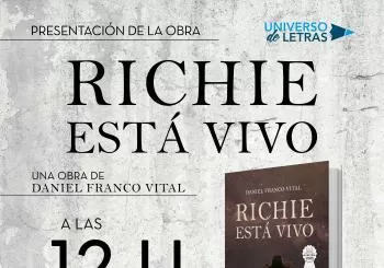 Presentación 'Richie está vivo', de Daniel Franco (Universo de Letras) en Madrid