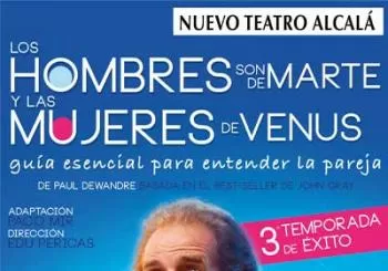 Entradas LOS HOMBRES SON DE MARTE Y LAS MUJERES DE VENUS en Madrid