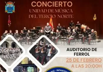 Concierto 488º Aniversario Infantería de Marina en Ferrol