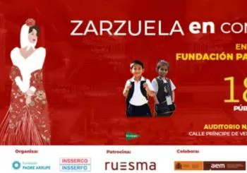 Zarzuela en Concierto en beneficio de la Fundación Padre Arrupe en Madrid
