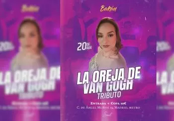 LA OREJA DE VAN GOGH - TRIBUTO CON ANGYE ALICIA en Madrid