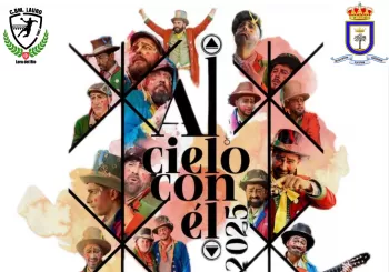 Chirigota, Al cielo con él, C.Bm. Lauro en SEVILLA