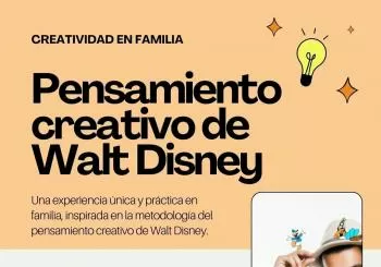 Creatividad en familia: pensamiento creativo de Walt Disney en familia en La Laguna